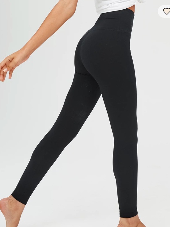 aerie Pants - Aerie Chill Play Move Full Length High Waisted Black Leggings Size Small